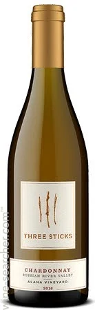 2018 Three Sticks Alana Vineyard Chardonnay Russian River Valley image