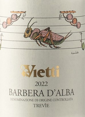 2022 Vietti Barbera d'Alba Trevìe - click image for full description