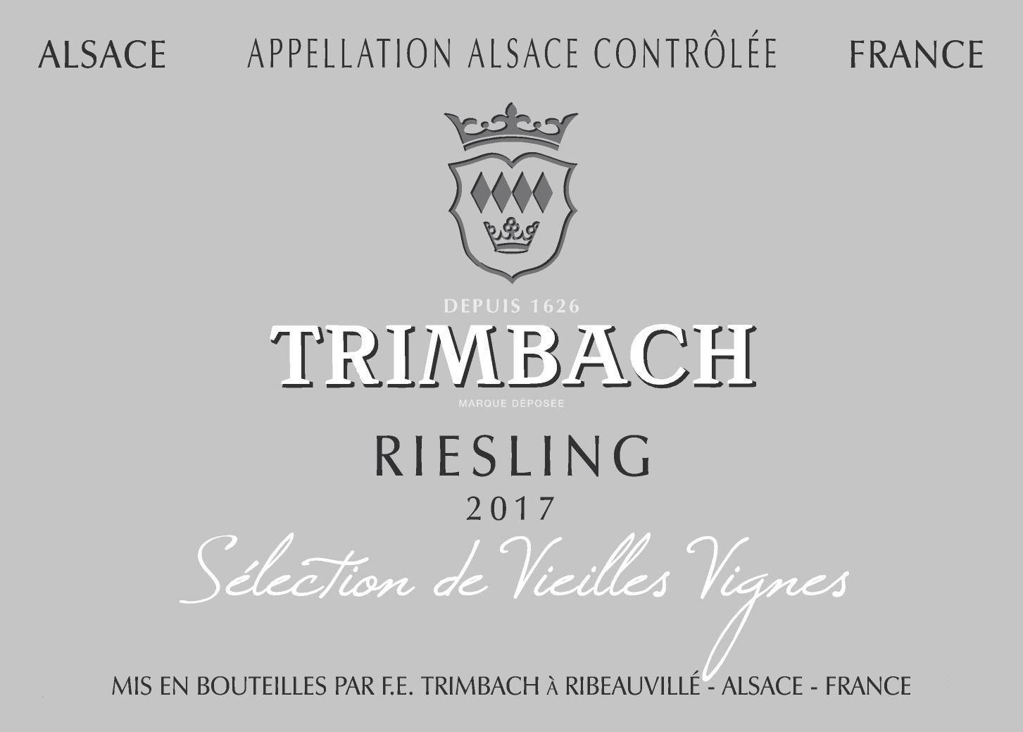 2019 F E Trimbach Riesling Selection de Vieilles Vignes Alsace image