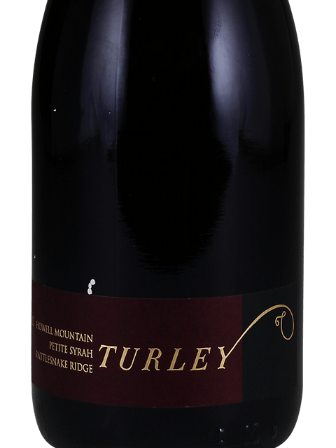 2016 Turley Wine Cellars Rattlesnake Ridge Petite Syrah Howell Mountain - click image for full description