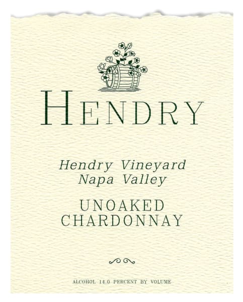 2022 Hendry 'Hendry Ranch' Unoaked Chardonnay image