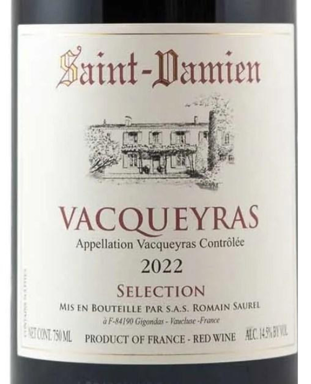 2023 Domaine Saint-Damien Vacqueyras Selection image