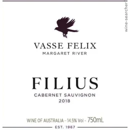 2019 Vasse Felix Filius Cabernet Sauvignon Margaret River Australia image