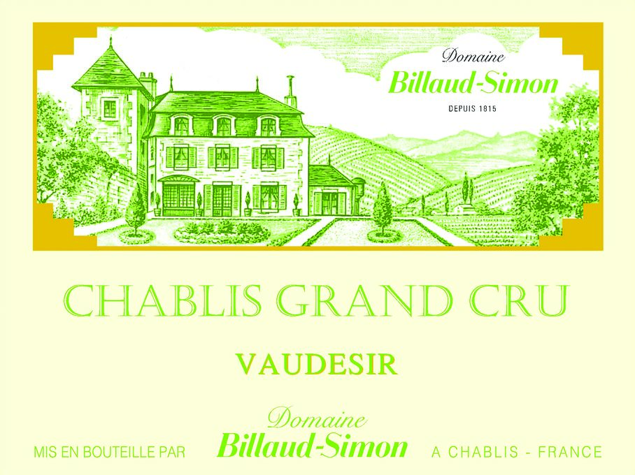 2022 Domaine Billaud-Simon Vaudesir Chablis Grand Cru image