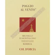 2012 Col D'Orcia Brunello di Montalcino Riserva Poggio al Vento image