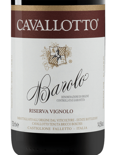 1999 Cavallotto Vignolo Barolo Riserva image