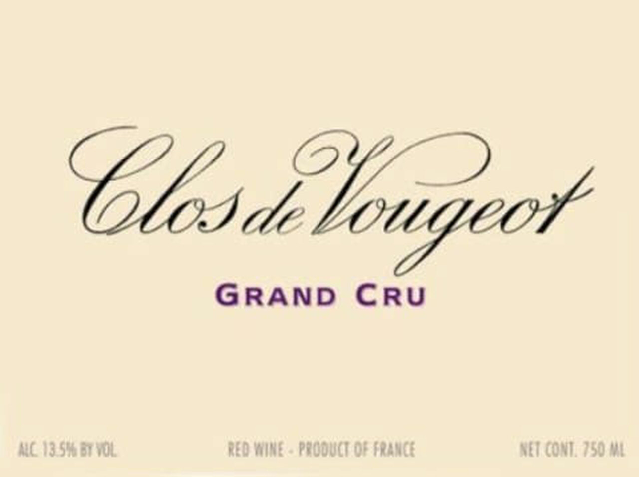 2018 DOMAINE DE LA VOUGERAIE CLOS VOUGEOT GRAND CRU MAGNUM - click image for full description