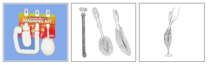 Brushtech 3pc. Glass Washing Set image