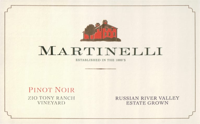 2018 Martinelli Pinot Noir Zio Tony Ranch image