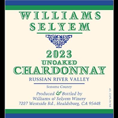 Williams Selyem 2023 Unoaked Chardonnay ...