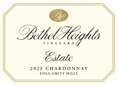 2024 Bethel Heights Vineyard Estate Chardonnay Eola-Amity Hills - click image for full description