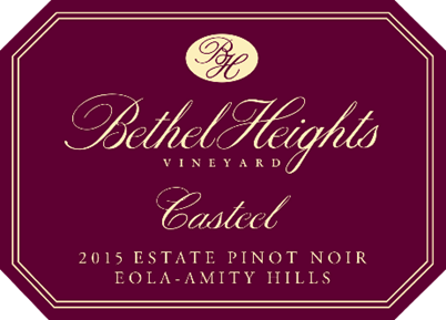 2022 Bethel Heights Pinot Noir Casteel Eola-Amity Hills Magnum - click image for full description