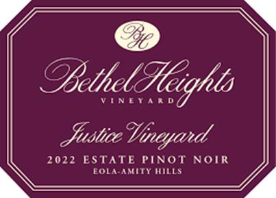 2022 Pinot Noir Justice Vineyard ...