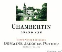 Domaine Jacques Prieur Chambertin Grand ...