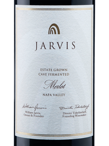 2019 Jarvis Estate Cave Fermented Merlot Napa Valley, USA - click image for full description