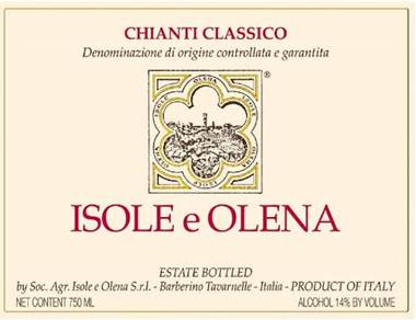 Isole e Olena Chianti Classico 2022 | Wine.com
