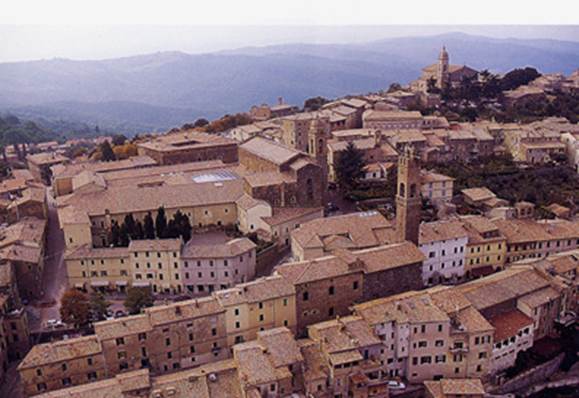 A high angle view of a town<br />
<br />
AI-generated content may be incorrect.