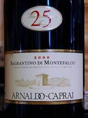 2006 Arnaldo-Caprai 25 Anniversario Sagrantino di Montefalco Riserva DOCG, Italy - click image for full description