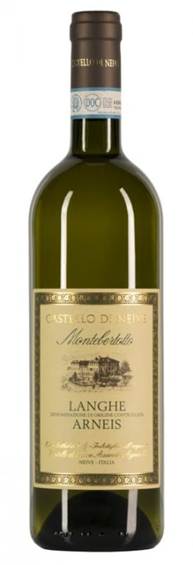 Castello di Neive Montebertotto Arneis 2024 Front Bottle Shot