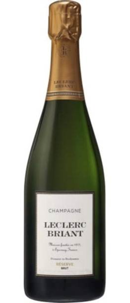 NV Champagne Leclerc Briant Reserve Extra Brut, Epernay, France image