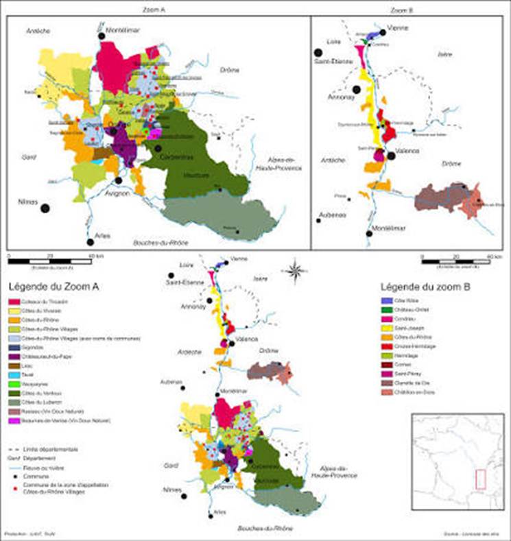 Rhône wine - Wikipedia