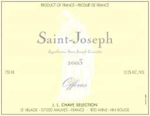 2003 J.L. Chave Sélection Saint-Joseph Offerus - CellarTracker