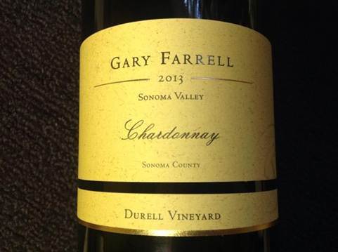 2013 Gary Farrell Durell Vineyard Chardonnay Russian River Valley