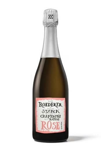 2018 LOUIS ROEDERER BRUT NATURE ROSE PHILIPPE STARCK CHAMPAGNE image
