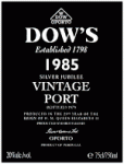 1985 Dow's Vintage Port - click for full details